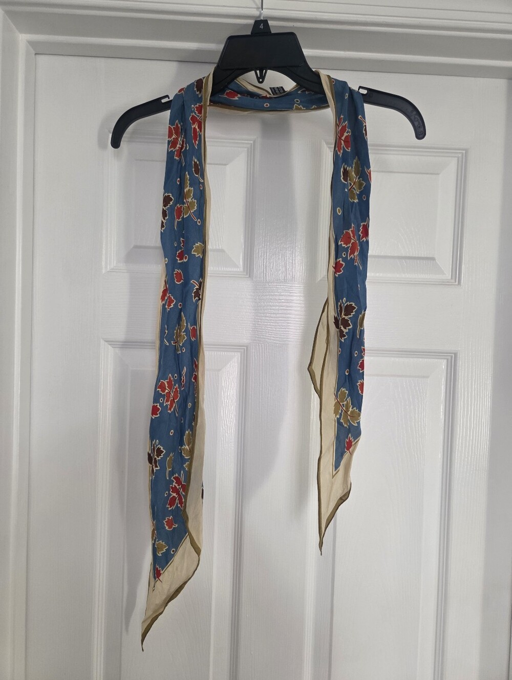 100% silk scarf for fall